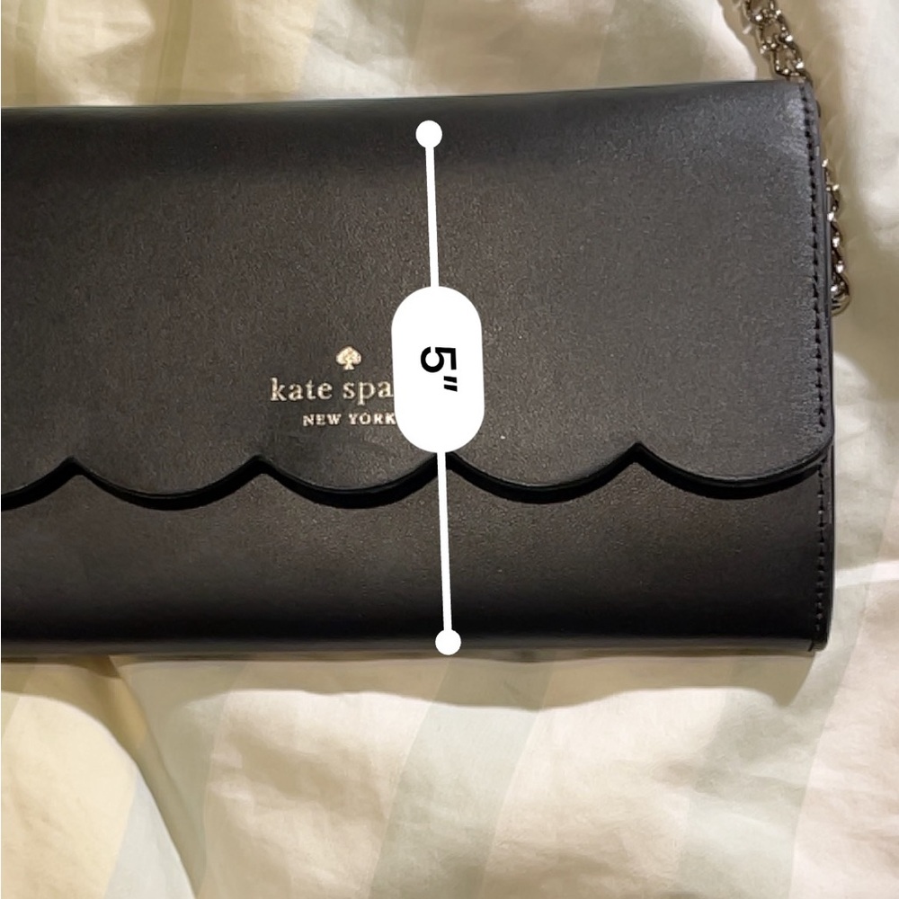 Kate Spade ♠️ Gemma Wallet on detachable chain for crossbody or clutch - Picture 9 of 11